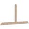 Ekena Millwork Portland Smooth Timber Gable Bracket, Douglas Fir, 96"W x 48"H x 1 1/2"D x 5 1/2"F, 12/12 Pitch GBW096X48X0206POR00SDF - alternate 5